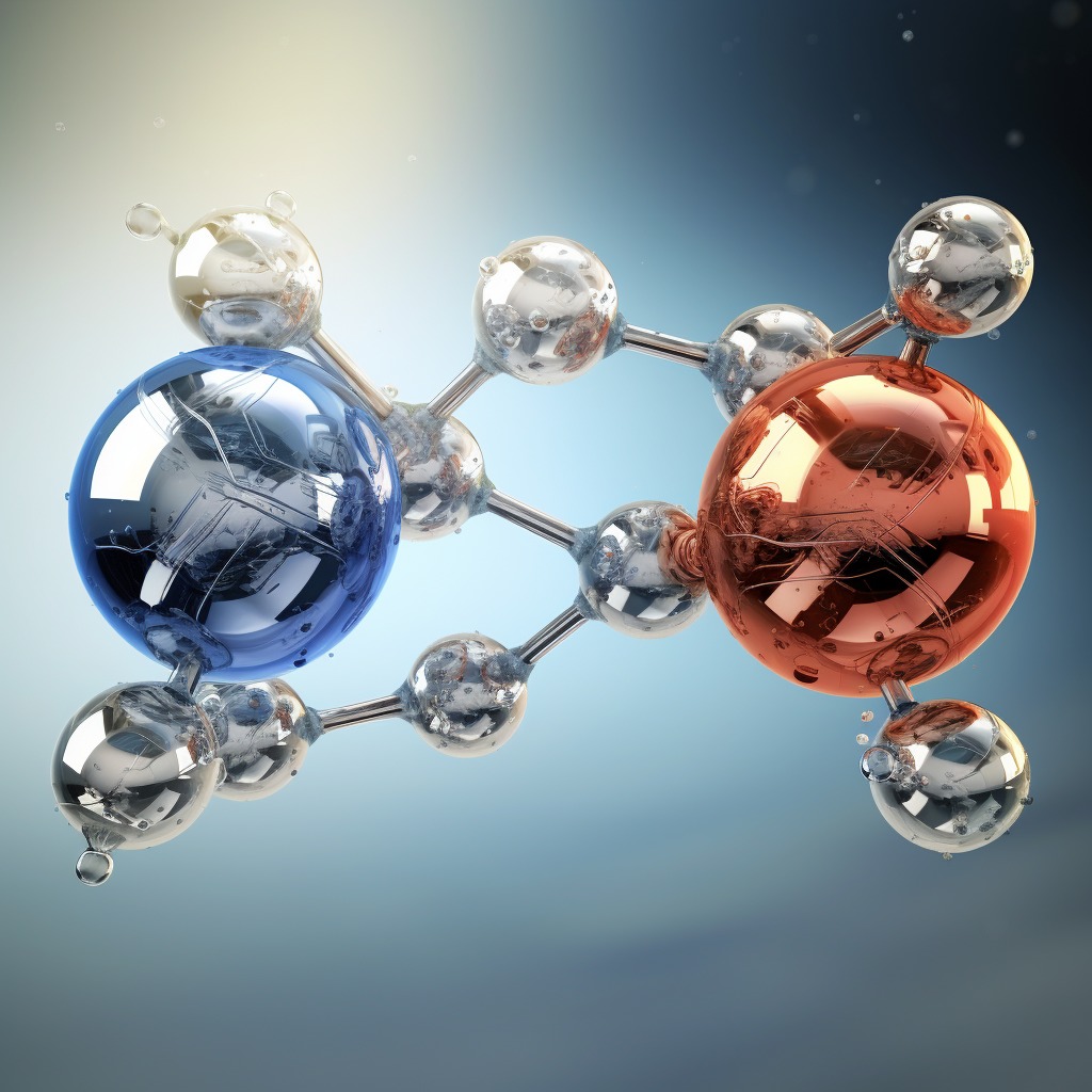 Immagine di legami covalenti e ionici per le ripetizioni di chimica